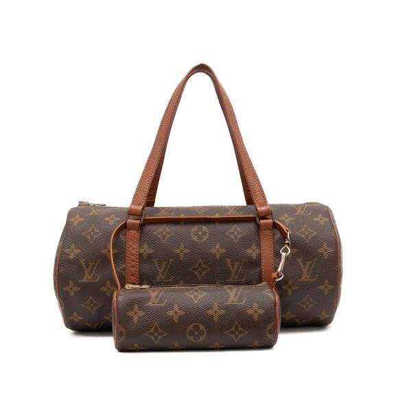 VTG 1984 Set Louis Vuitton Monogram Papillon 30 + Pochette Papillon Handbags - Picture 3 of 14